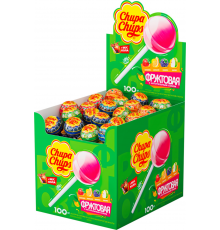 Карамель CHUPA CHUPS фруктовая с соком, 12г, Россия, 12 г