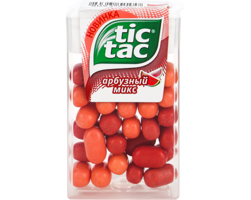 Драже TIC-TAC со вкусом арбуза, 16г, Ирландия, 16 г