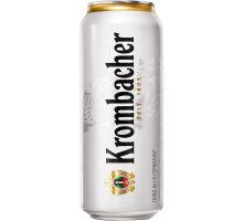 Пиво светлое KROMBACHER Pils фильтрованное пастеризованное, 4,8%, ж/б, 0.5л, Германия, 0.5 L