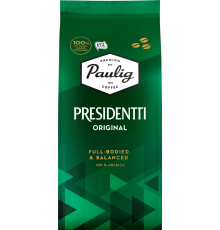 Кофе зерновой PAULIG Presidentti UTZ IP, 250г, Россия, 250 г