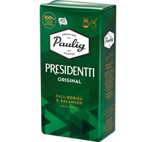 Кофе молотый PAULIG Presidentti UTZ IP, 250г, Россия, 250 г