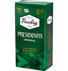 Кофе молотый PAULIG Presidentti UTZ IP, 250г, Россия, 250 г