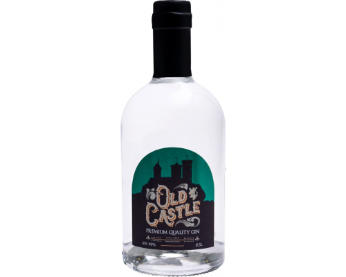 Джин OLD CASTLE White 40%, 0.5л, Армения, 0.5 L