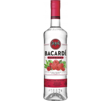 Напиток спиртной BACARDI Raspberry со вкусом малины на основе невыдержанного рома 32%, 0.7л, Италия, 0.7 L