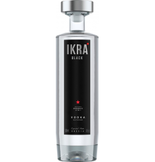 Водка IKRA BLACK 40%, 0.5л, Россия, 0.5 L