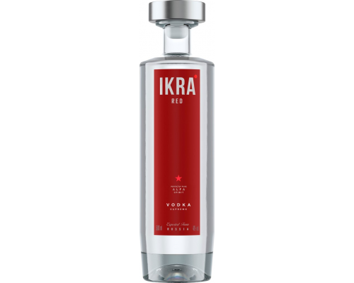 Водка IKRA RED 40%, 0.5л, Россия, 0.5 L