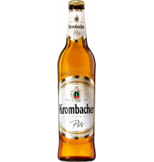 Пиво светлое KROMBACHER Pils фильтрованное пастеризованное, 4,8%, 0.5л, Германия, 0.5 L