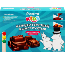 Кондитерский конструктор ЛЕНТА KIDS Машинки, 50г, Россия, 50 г