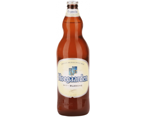 Напиток пивной светлый HOEGAARDEN Wit blanche светлый нефильтрованный пастеризованный, 4,9%, 0.75л, Россия, 0.75 L