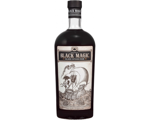 Напиток спиртной на основе рома BLACK MAGIC Spiced, 0.75л, США, 0.75 L