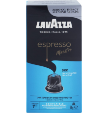 Кофе молотый в капсулах LAVAZZA Espresso Dek натуральный жареный декофеинизированный, 10кап, Германия, 10 кап