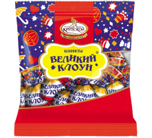 Конфеты Ф.КРУПСКОЙ Великий клоун, 200г, Россия, 200 г