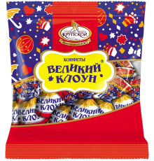 Конфеты Ф.КРУПСКОЙ Великий клоун, 200г, Россия, 200 г