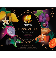 Чай черный CURTIS Dessert Tea Collection, 30пак, Россия, 30 саш