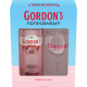 Напиток спиртной GORDON'S PINK на основе джина с ароматом ягод 37,5% + бокал, п/у, 0.7л, Великобритания, 0.7 L