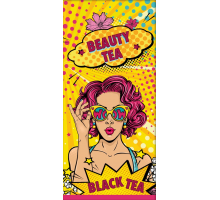 Чай черный TEATALE Beauty Tea Hot Pink, листовой, 100г, Шри-Ланка, 100 г