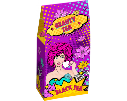 Чай черный TEATALE Beauty Tea Hot Purple, листовой, 100г, Шри-Ланка, 100 г