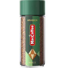 Кофе растворимый MACCOFFEE Arabica натуральный сублимированный, 100г, Россия, 100 г