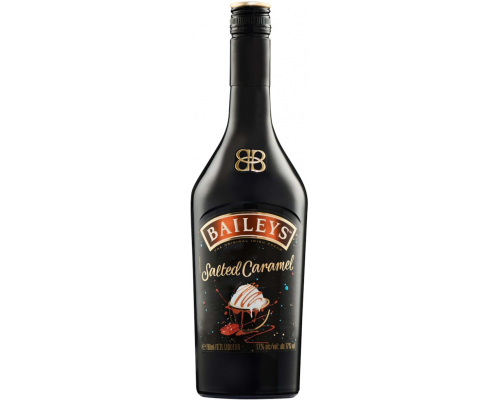 Ликер BAILEYS Salted Caramel эмульсионный со вкусом соленой карамели 17%, 0.7л, Ирландия, 0.7 L