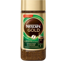 Кофе растворимый NESCAFE Gold Арома Интенс, 170г, Россия, 170 г