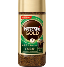 Кофе растворимый NESCAFE Gold Арома Интенс, 170г, Россия, 170 г