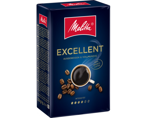 Кофе молотый MELITTA Экселлент натуральный жареный, 250г, Германия, 250 г