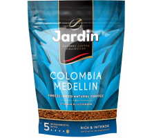 Кофе растворимый JARDIN Colombia Medellin сублимированный, 150г, Россия, 150 г