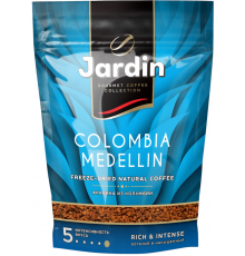 Кофе растворимый JARDIN Colombia Medellin сублимированный, 150г, Россия, 150 г