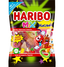 Мармелад жевательный HARIBO Микс Кислый, 100г, Турция, 100 г