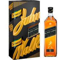 Виски JOHNNIE WALKER Black Label Шотландский купажированный 12 лет 40%,  0.7л + Напиток SCHWEPPES Английский тоник, 2x0.33л, Великобритания, 0.7 L