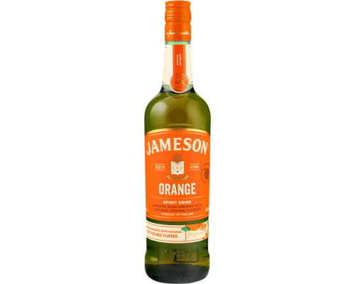 Напиток спиртной на основе виски JAMESON Апельсин 30%, 0.7л, Ирландия, 0.7 L