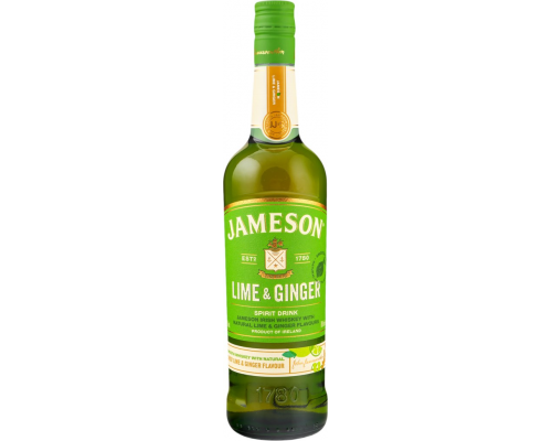 Напиток спиртной на основе виски JAMESON Имбирь и лайм 30%, 0.7л, Ирландия, 0.7 L