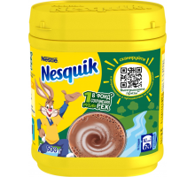 Какао-напиток быстрорастворимый NESQUIK Opti-Start шоколадный, 500г, Россия, 500 г