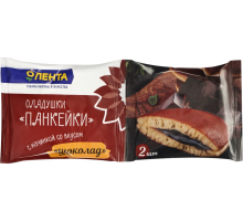 Оладушки ЛЕНТА Панкейки со вкусом шоколада, 2шт, Россия, 2 шт