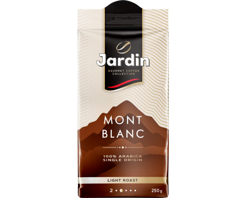 Кофе молотый JARDIN Mont Blanc жареный,250г, Россия, 250 г