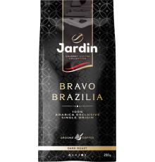 Кофе молотый JARDIN Bravo Brazilia жареный, 250г, Россия, 250 г