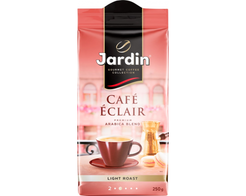 Кофе молотый JARDIN Cafe Eclair жареный, 250г, Россия, 250 г