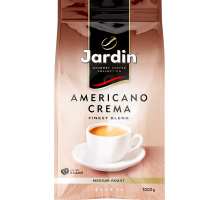 Кофе зерновой JARDIN Americano Crema жареный, 1кг, Россия, 1000 г