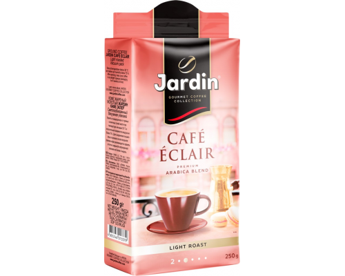 Кофе молотый JARDIN Cafe Eclair жареный, 250г, Россия, 250 г