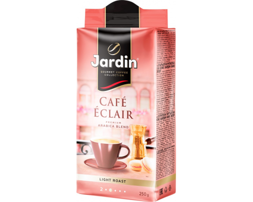 Кофе молотый JARDIN Cafe Eclair жареный, 250г, Россия, 250 г