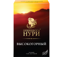 Чай черный ПРИНЦЕССА НУРИ байховый высокогорный листовой, 250г, Россия, 250 г