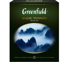 Чай черный GREENFIELD Magic Yunnan, 100пак, Россия, 100 пак