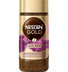 Кофе растворимый с добавлением молотого NESCAFE Gold Origins Alta Rica натуральный сублимированный, 170г, Россия, 170 г