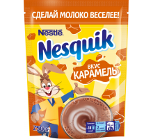 Какао-порошок NESQUIK со вкусом карамели, 250г, Россия, 250 г