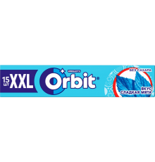 Жевательная резинка ORBIT Сладкая мята XXL, 20,4г, Россия, 20,4 г