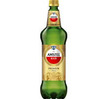 Пиво светлое AMSTEL Премиум Пилсенер пастеризованное 4,8%, 1.25л, Россия, 1.25 L