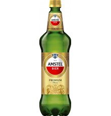 Пиво светлое AMSTEL Премиум Пилсенер пастеризованное 4,8%, 1.25л, Россия, 1.25 L