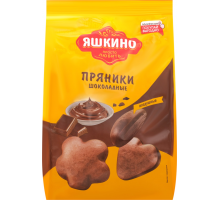 Пряники ЯШКИНО Шоколадные, 350г, Россия, 350 г