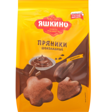 Пряники ЯШКИНО Шоколадные, 350г, Россия, 350 г