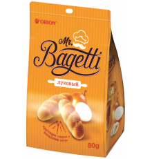 Печенье затяжное MR.BAGETTI Onion Луковое, 80г, Россия, 80 г